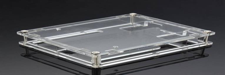 Transparent acrylic shell box