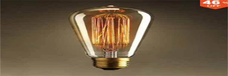 E27 60W Incandescent Bulb 220V ST64 Retro Edison Light Bulb