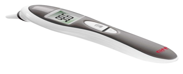 GNC GT-6560 Bluetooth Thermometer White and Grey