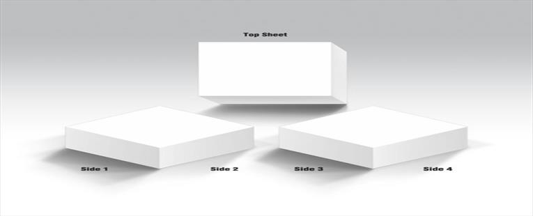 Bic 3" X 3" X 1.5" Adhesive Sticky Note Cube Pad