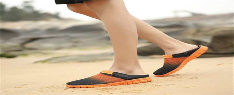 US Size 6.5-10 Summer Men Mesh Beach Outdoor Slip On Comfortable Flats
