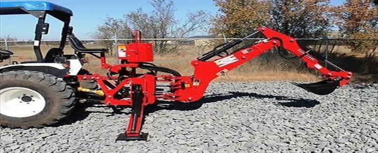 7' Dig Self Contained Tractor Backhoe w/Tank,Pump,Filter Cat.I/II 30Hp+ (VL-BHM7)