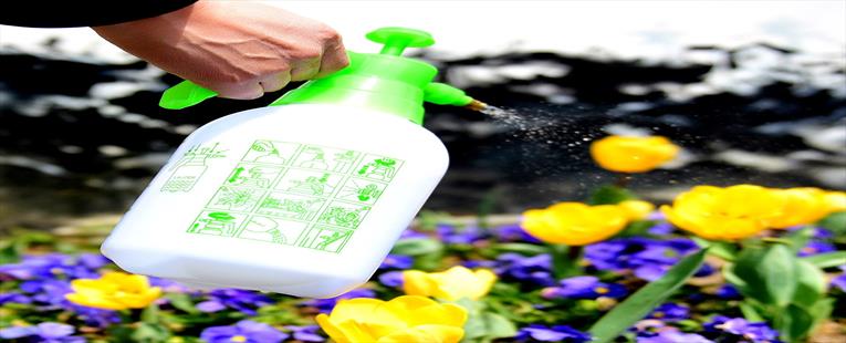 Planted Perfect 2L Hand Pump Garden Sprayer - Handheld Pressure Sprayers Sprays Water