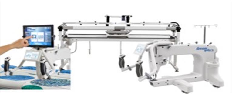 Brother Dream Quilter 15" Arm Machine, Dream Fabric Frame, Dream Motion Pro Software, and Robotics Quilt Motion