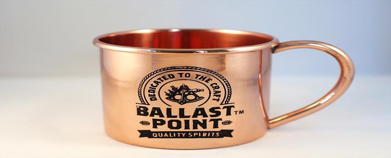 Bulk Logo'd Copper Mugs - Qty 100