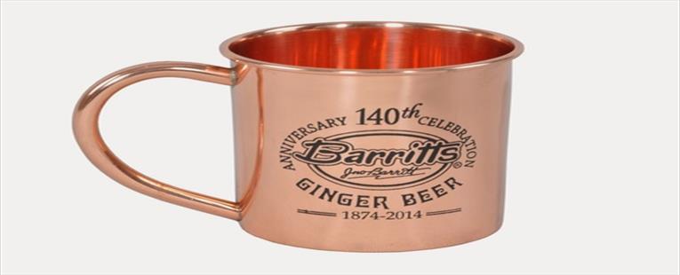 Bulk Logo'd Copper Mugs - Qty 100