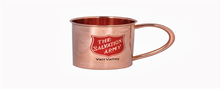 Bulk Logo'd Copper Mugs - Qty 100