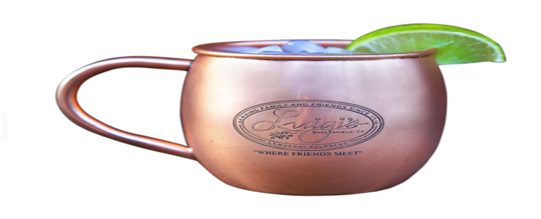 Bulk Etched Barrel Copper Mugs - Qty 100