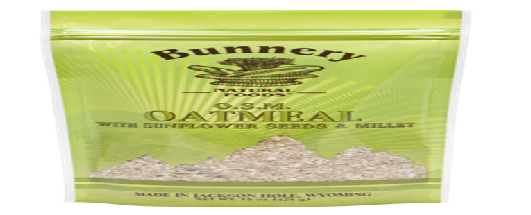 Natural Foods O.S.M. Oatmeal - Sunflower Seeds & Millet