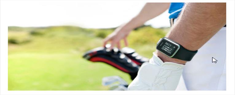 TOMTOM GOLFER 2 GPS-HORLOGE - LICHTGRIJS - LARGE