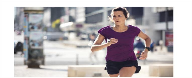 TOMTOM RUNNER 3 CARDIO - ROZE/ORANJE