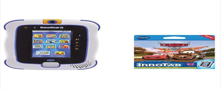 InnoTAB 3 Plus Disney's Pixar Cars 2 Software VTech Learning Tablet + Free Innotab Software