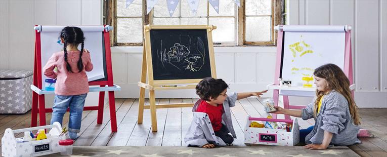 Natural Easel Art Set