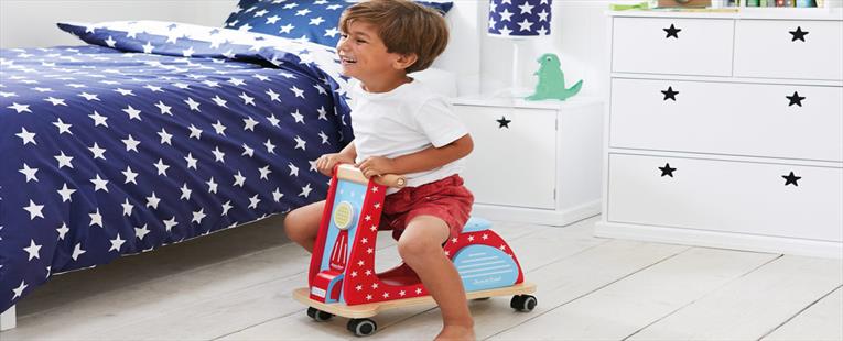 Jamm Scoot Ride On - Red Star