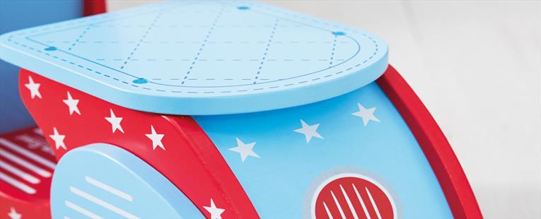 Jamm Scoot Ride On - Red Star