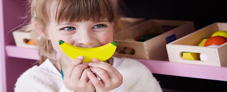 Five-A-Day Wooden Fruit Box