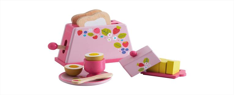 Toy Toaster & Breakfast Set - Forest Fruit