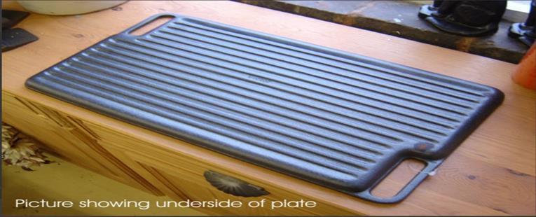 Cast Iron Griddle Hot Plate