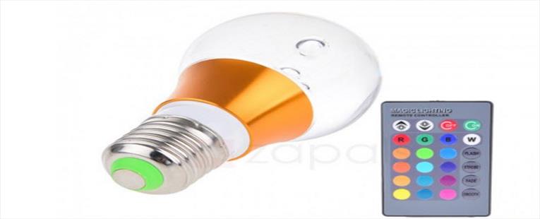 Magic Light 16 Colors Changing LED Light Bulbs with Remote Control