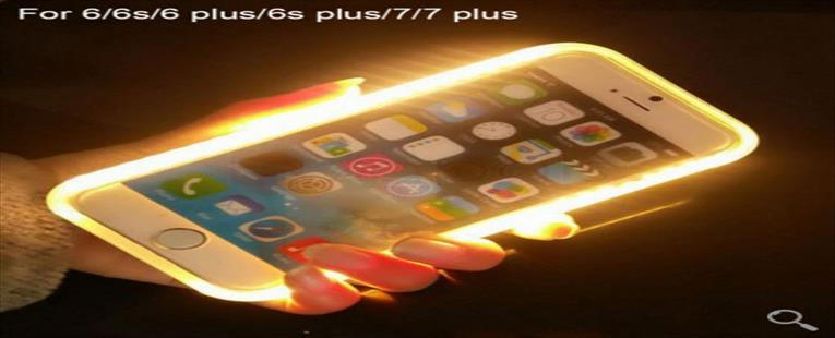 LED Luminous Selfie Light Case for iPhone