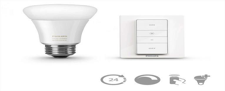 PHILIPS HUE 466706 WHITE AMBIANCE LIGHT RECIPE KIT