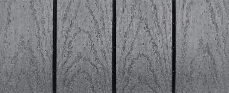 Kontiki Interlocking Deck Tiles - Composite QuickDeck Series Light Gray Naturale / 12"x12"
