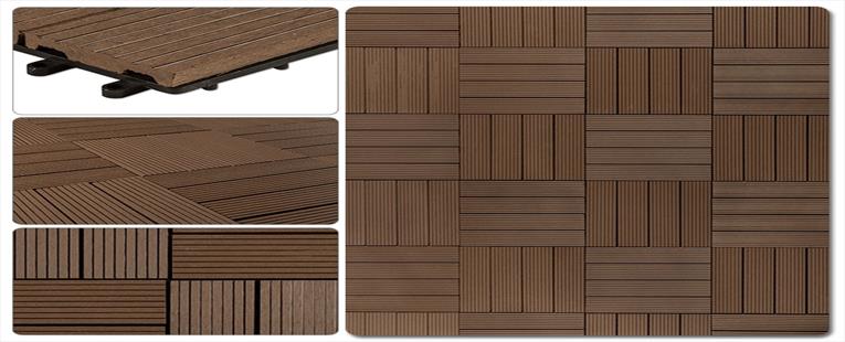 Kontiki Composite Interlocking Deck Tiles - Classic 25 Year
