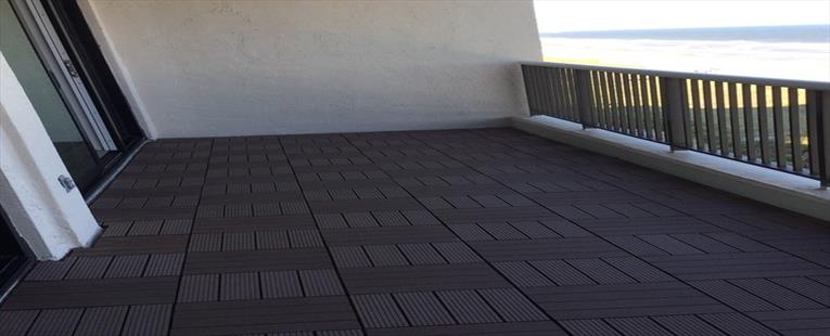 Kontiki Composite Interlocking Deck Tiles - Classic 25 Year