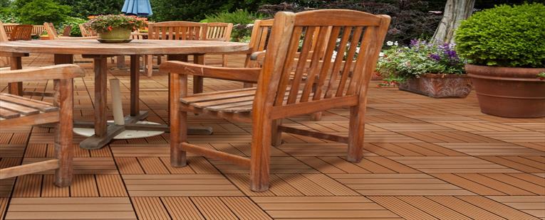 Kontiki Composite Interlocking Deck Tiles - Classic 25 Year