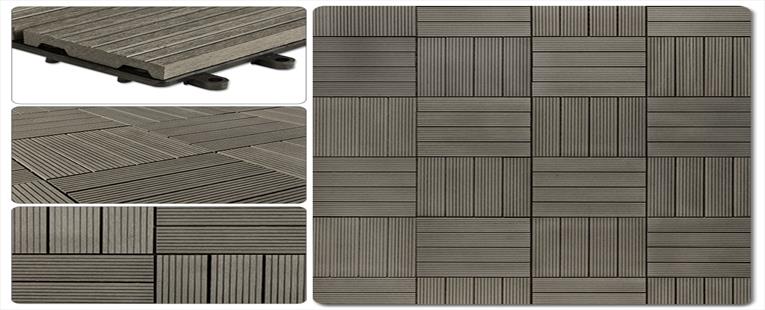 Kontiki Composite Interlocking Deck Tiles - Classic 25 Year