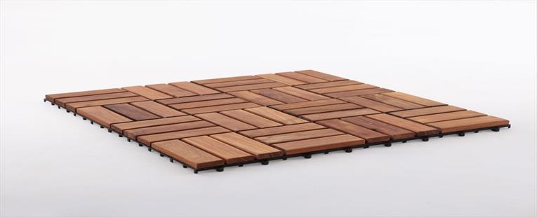 Nordic Style Teak Tiles