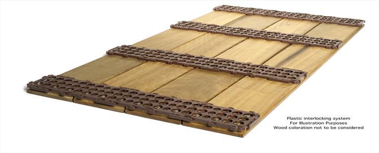 Kontiki Brazilian Hardwood Deck Tiles