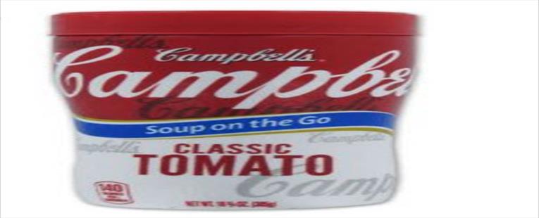 Campbell's Classic Tomato Soup at Hand