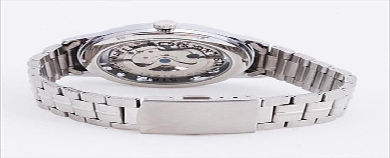 Automatic Vault Silver Watch Free Shipping Worldwide