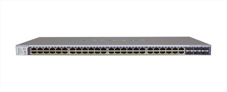 NETGEAR ProSafe 52-port Gigabit Smart Stackable Switch with PoE - 2nd generation (GS752TPSB)