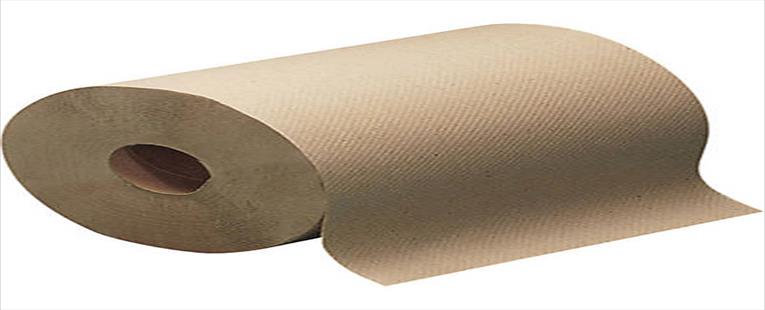 Tork Universal Hardwound Paper Roll Towel, 1-Ply, Natural (Case of 12 Rolls, 350/Roll, 4,200 Feet)