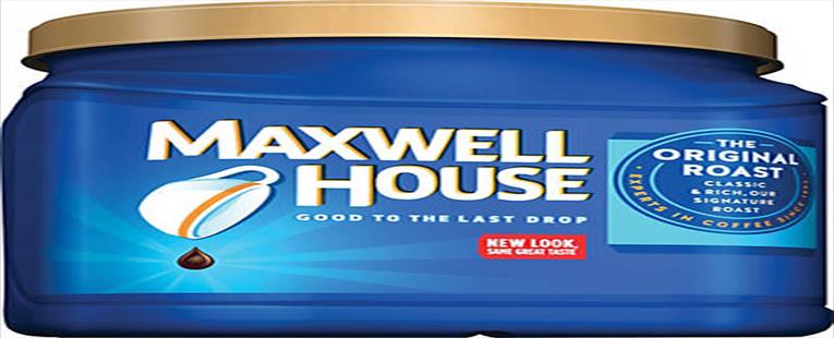 Maxwell House® Original Roast Ground Coffee; Regular, 30.6 oz. Can