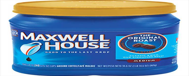 Maxwell House® Original Roast Ground Coffee; Regular, 30.6 oz. Can