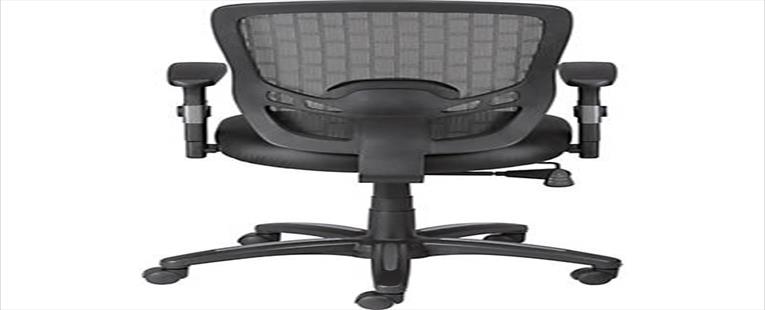 Quill Corvair Luxura Mesh Back Task Chair, Black