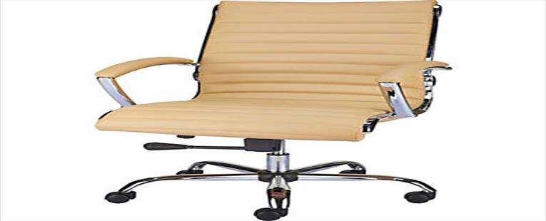 Quill Brand® Bresser™ Luxura Managers Chair, Tan