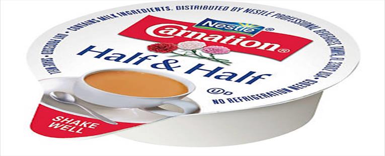 Dairy Creamers - Carnation® Half & Half, 0.375 oz. Cups, 180/Ct