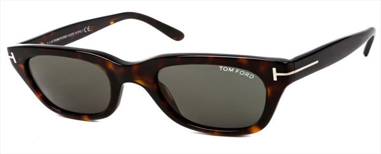 Tom Ford FT0237 SNOWDON Sunglasses 52N - International Shipping