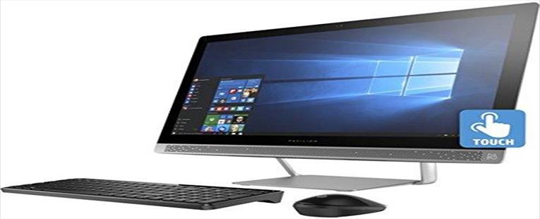 HP Pavilion 24qe 23.8" All-in-One AIO Touchscreen Premium Desktop PC (Intel i5 Quad Core, 240 GB SSD, 16GB RAM, NVIDIA GeForce 930M, 23.8” FHD Touchscreen 1920x1080, Bluetooth, WiFi, Win 10)