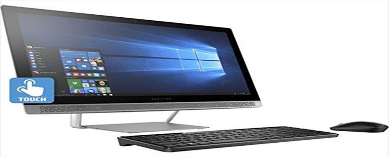 HP Pavilion 24qe 23.8" All-in-One AIO Touchscreen Premium Desktop PC (Intel i5 Quad Core, 240 GB SSD, 16GB RAM, NVIDIA GeForce 930M, 23.8” FHD Touchscreen 1920x1080, Bluetooth, WiFi, Win 10)