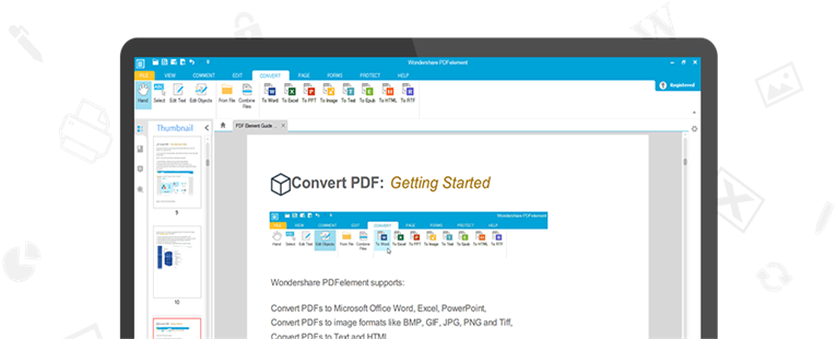 Wondershare PDF Merger (PDFelement) - Easily Merge PDF Files.