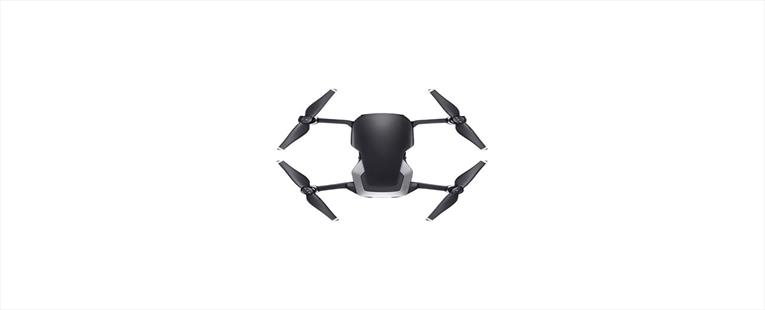 DJI MAVIC AIR Fly More Combo (NA) Portable Collapsible Quadcopter Drone, 3-Axis Gimbal with 4K, 32MP Camera - Onyx Black