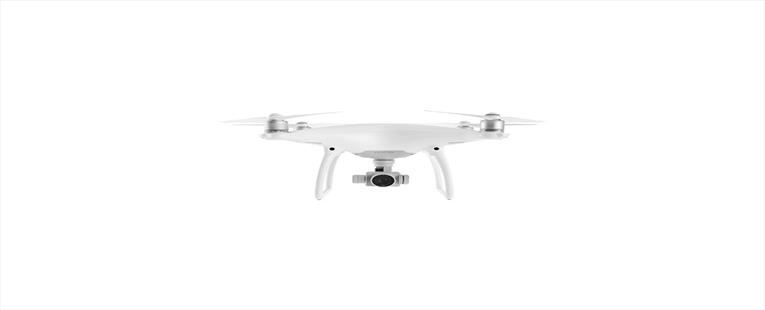 DJI Phantom 4 Quadcopter Drone with Camera & Controller (CP.PT.000312) - White