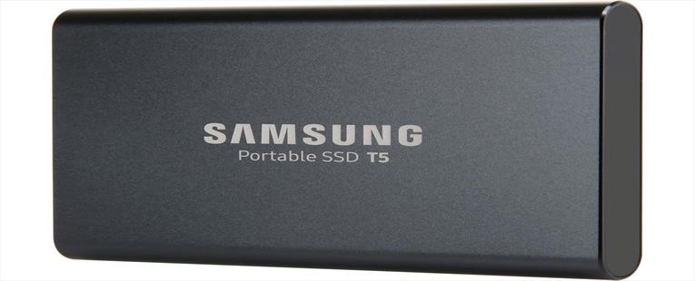 SAMSUNG T5 1TB 2.5" USB 3.1 V-NAND Portable SSD MU-PA1T0B/AM