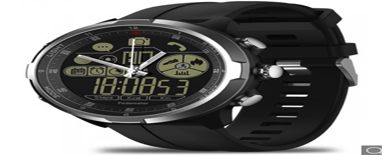 Zeblaze VIBE 4 HYBRID Smartwatch - PRATA