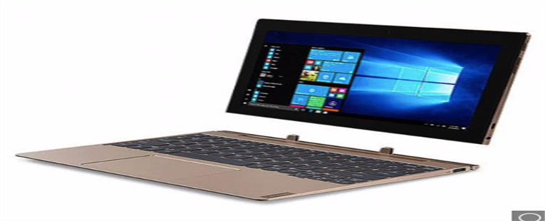 Lenovo Ideapad D330 2 em 1 Reconhecimento de Rosto do Tablet PC - BRONZE INTEL CELERON N4000 / 4GB + 64GB